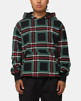 Jordan Essentials Holiday Fleece Pullover Hoodie Black/Sail Tactics