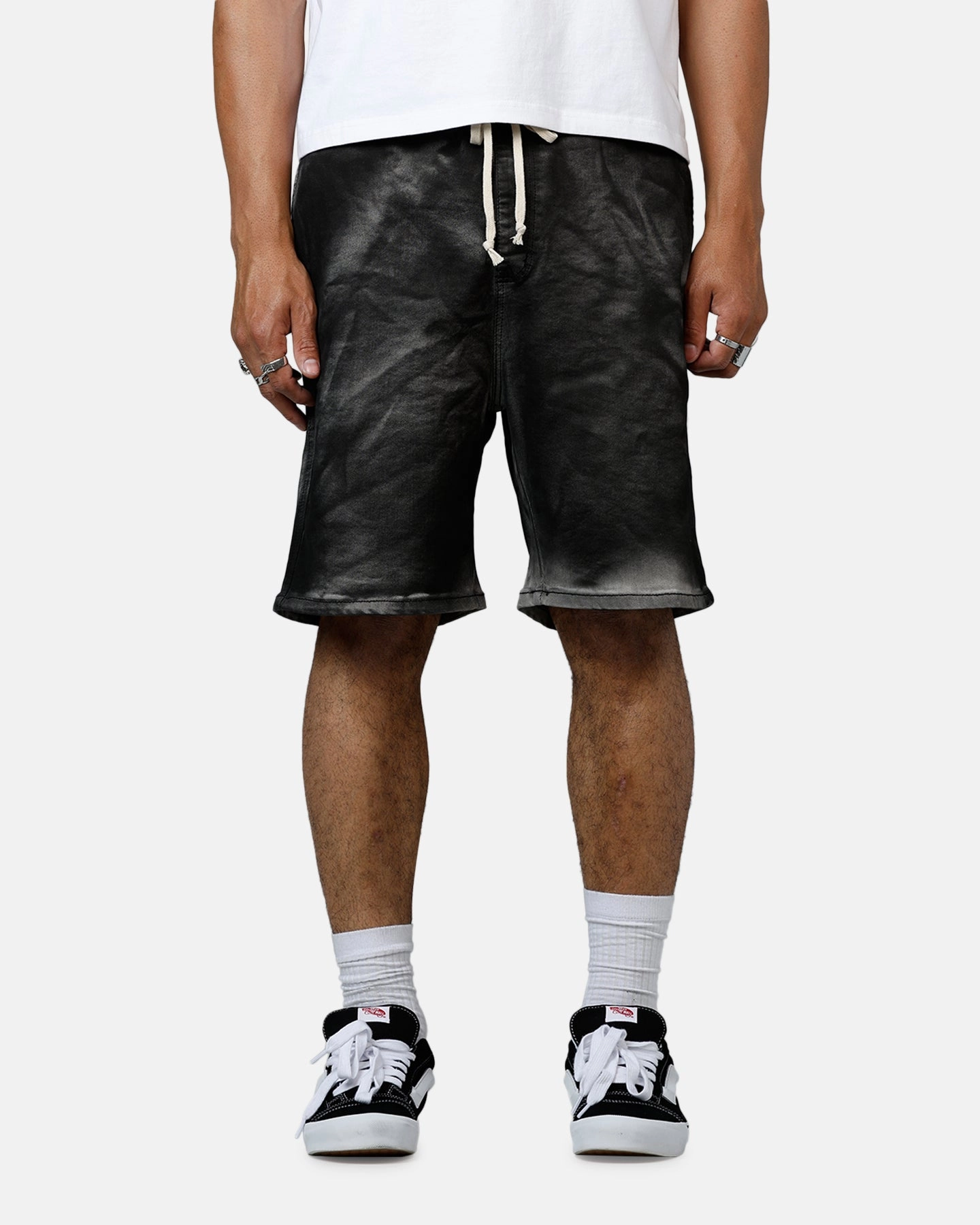 ReinforcedPockets MNML Stone Charred Shorts Charcoal Grey