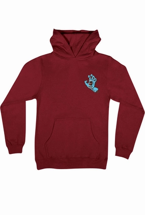 slim fit low - frequency use Santa Cruz Screaming Hand Youth Pullover Hoodie