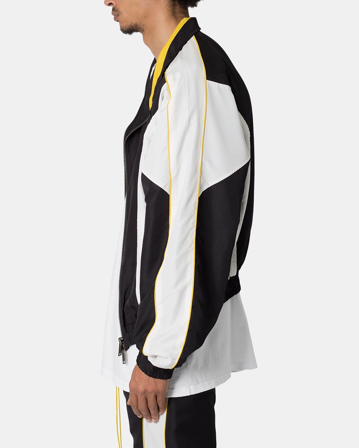 MNML Moto Racing Jacket Black/White Occasion