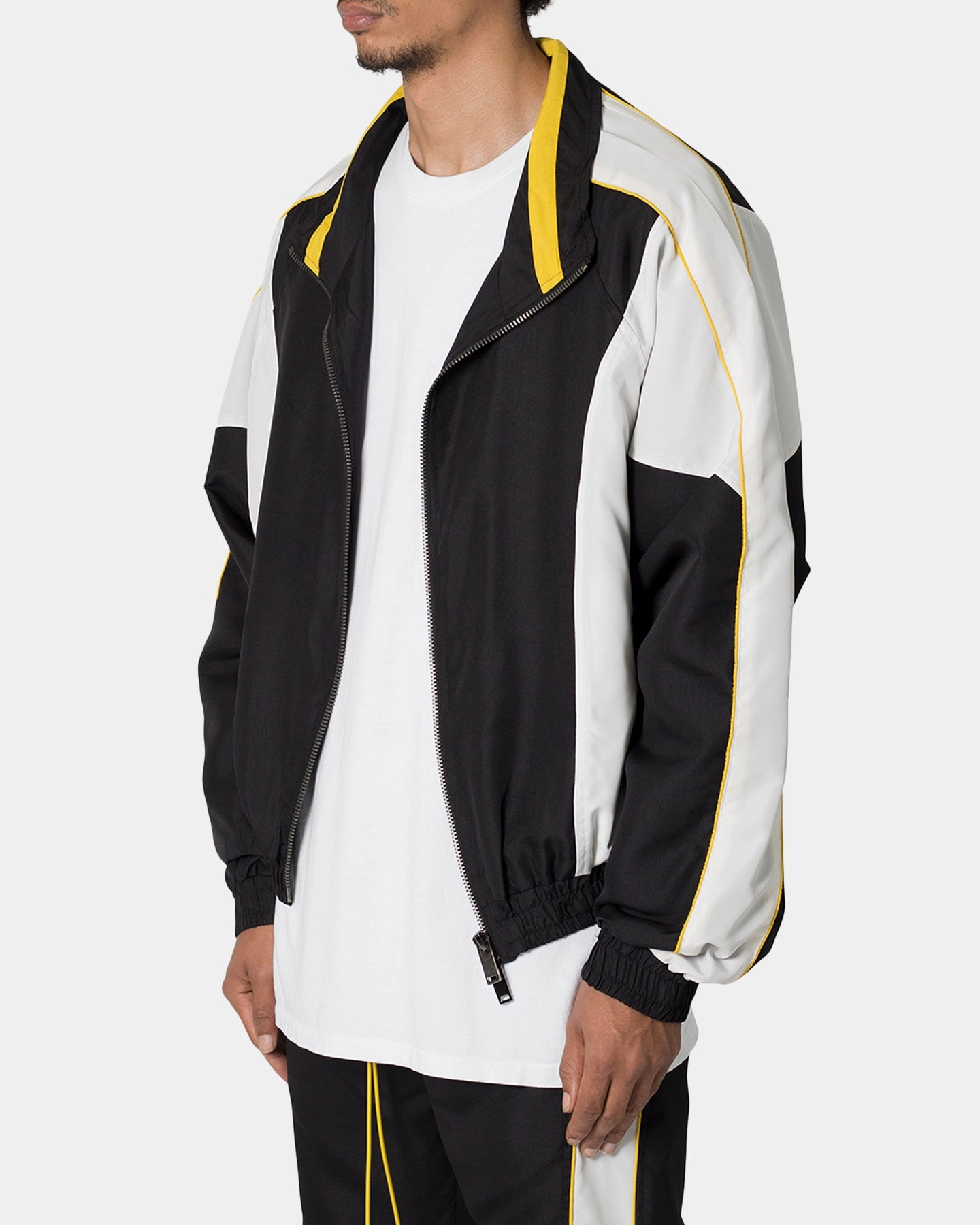 MNML Moto Racing Jacket Black/White Spark Category