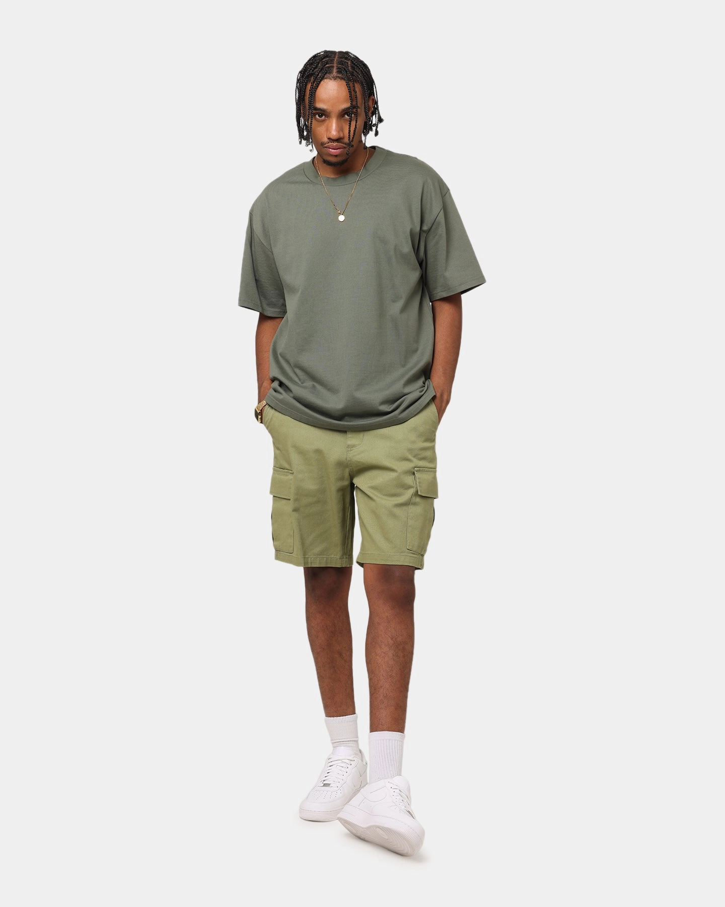 retail industry poolside fashion XXIII Jordy Cargo Shorts Olive
