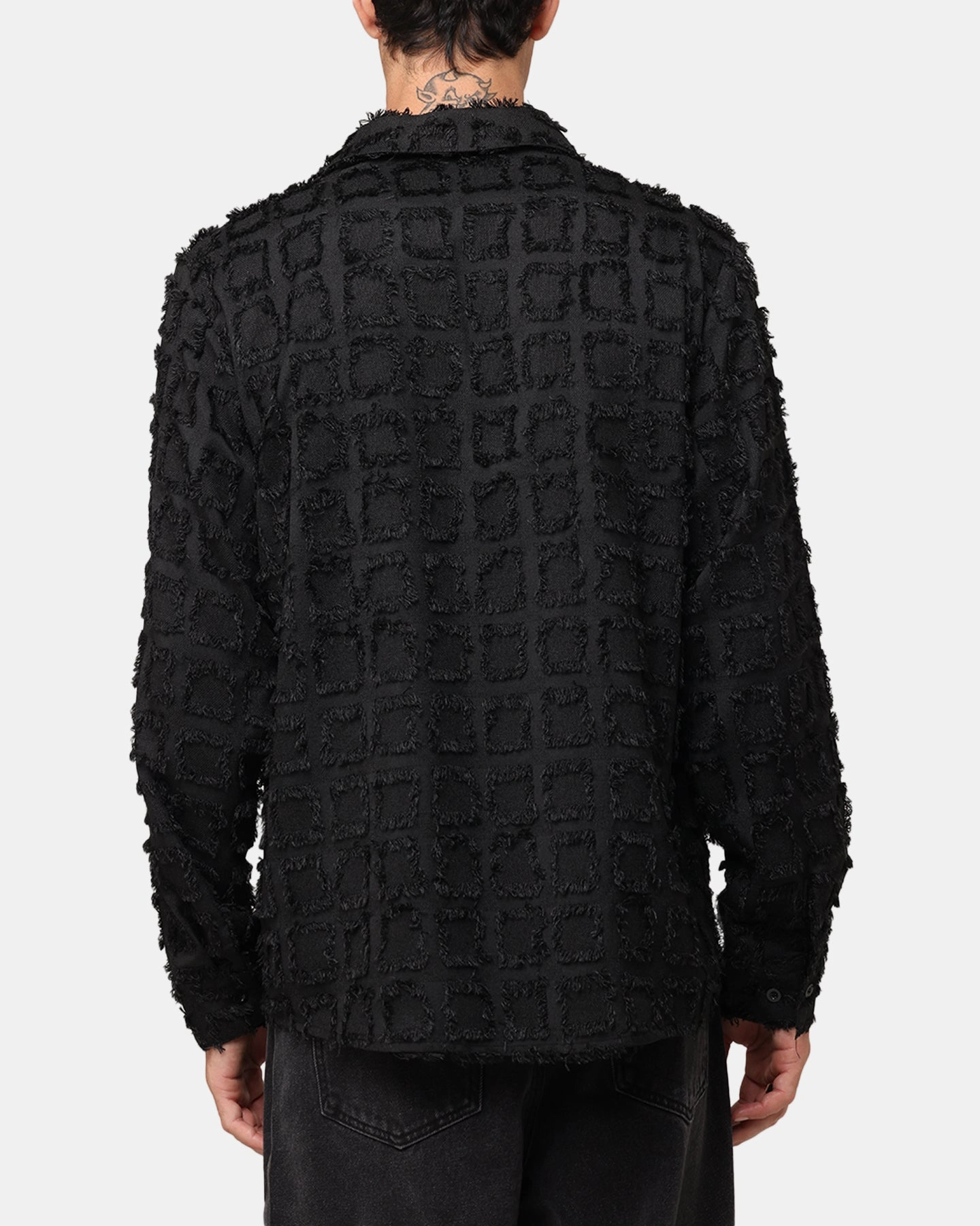 Party outfit Non-irritating XXIII Hedge Maze Over Shirt Black
