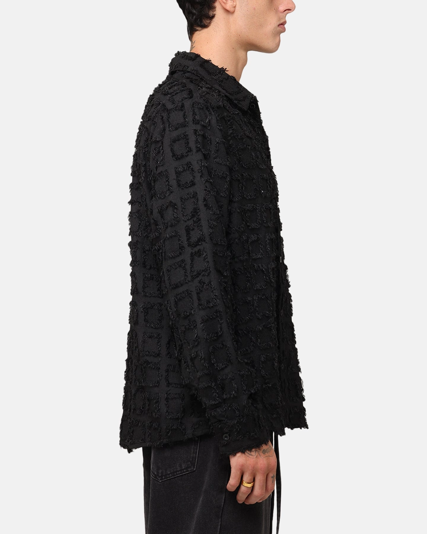 Limited Edition XXIII Hedge Maze Over Shirt Black