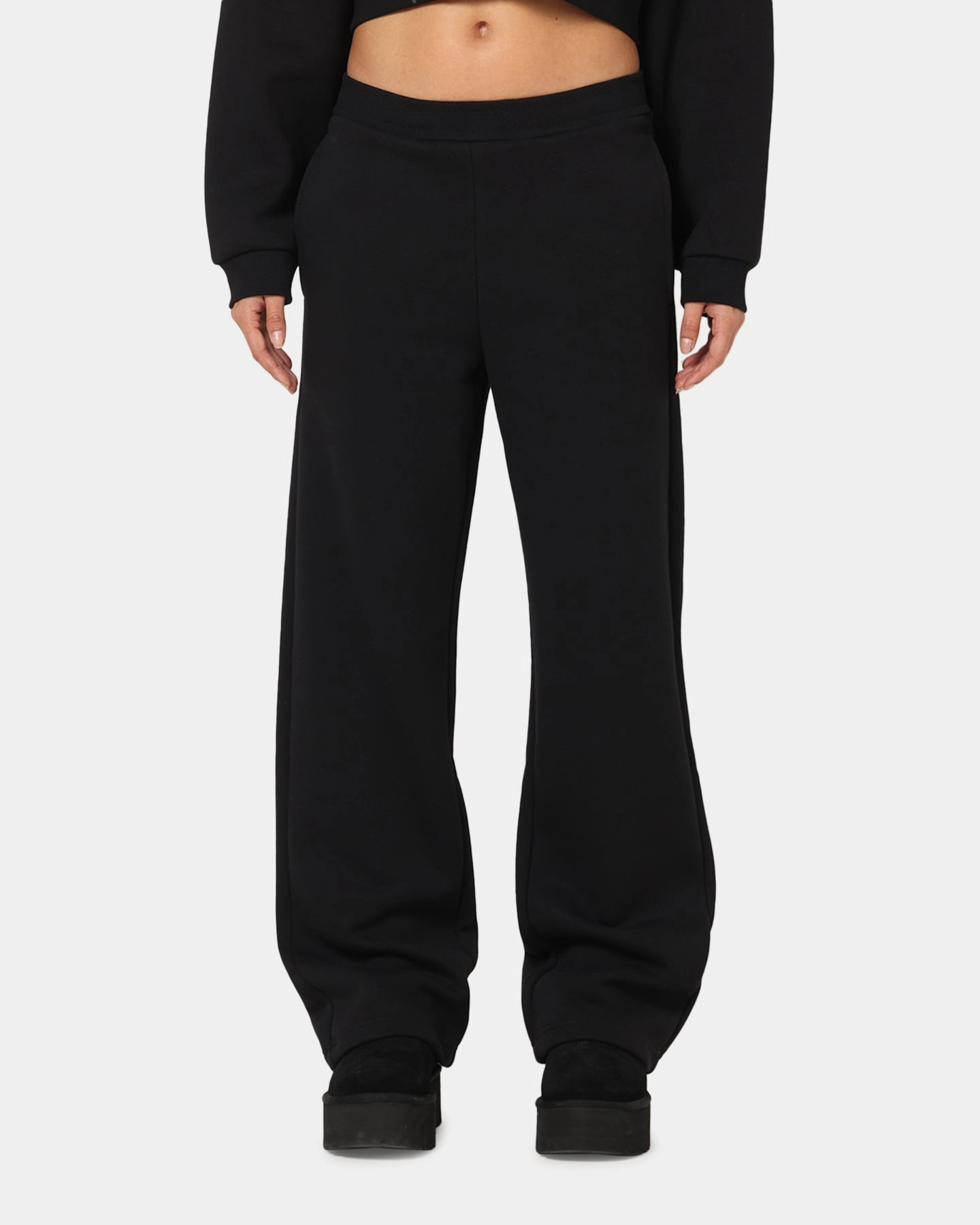 Weekend Ready Ed Hardy Women's Butterfly Effect Trackpants Black