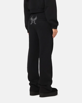 Perfect Comfort Fit Ed Hardy Women's Butterfly Effect Trackpants Black