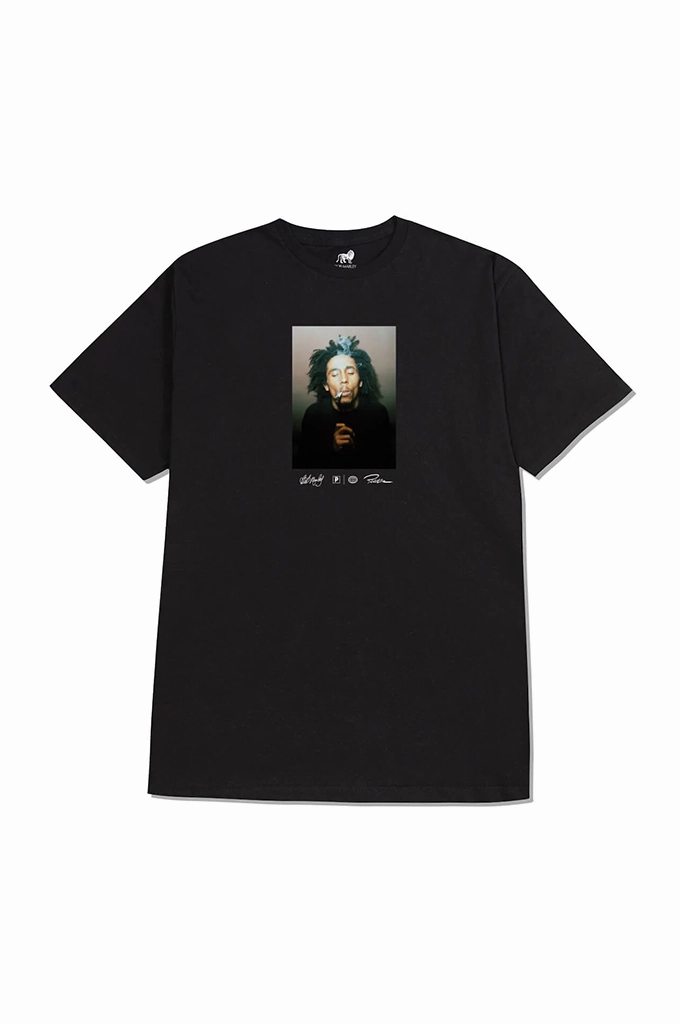 Fit For All FadeResistantPrint Bob Marley X Primitive Kaya Tee