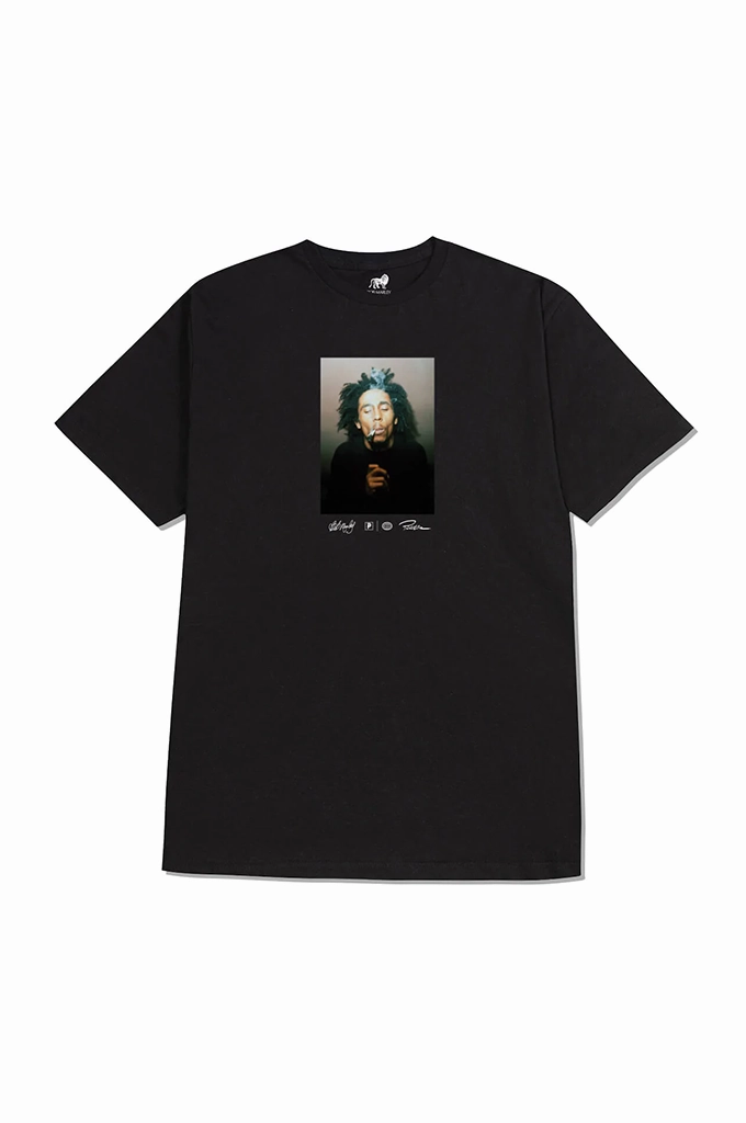 Comfy Fit Fashionable Wear Bob Marley X Primitive Kaya Tee