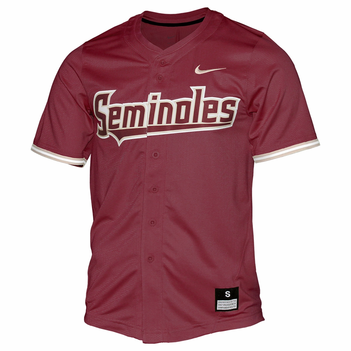Nike Youth Seminoles Baseball Jersey - Garnet Minimalist Look Modern Layer