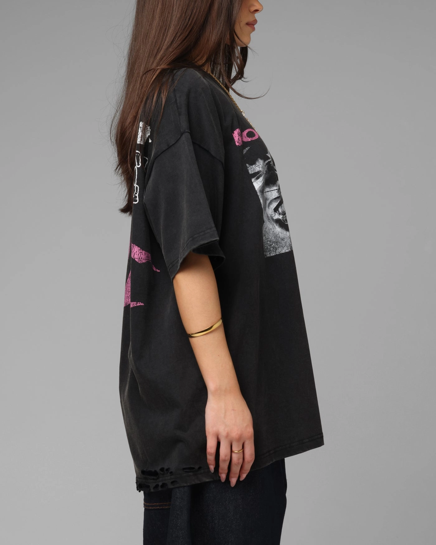 Loiter Weezy Premium Vintage T-Shirt Washed Black Sustainable Packaging