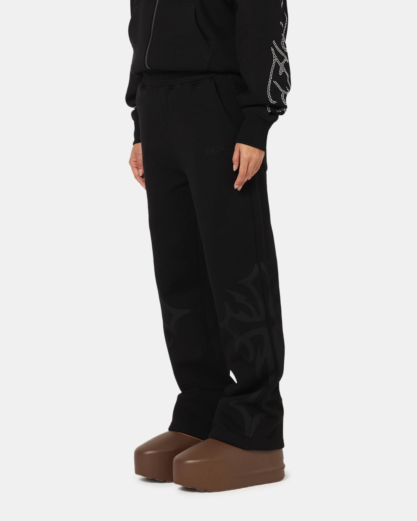 All-Day Wear Ed Hardy Trinity Sweatpants Black