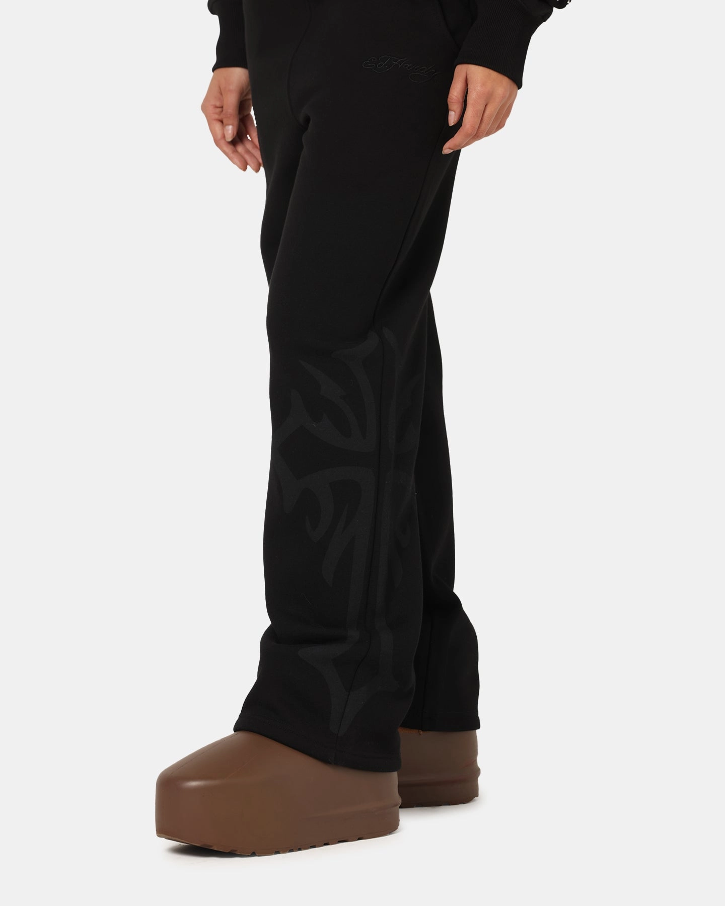 Lightweight Ed Hardy Trinity Sweatpants Black