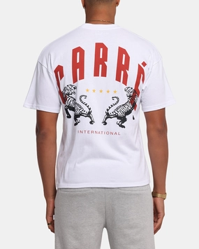 Spring Freshness Carre Tiger Glow T-Shirt White