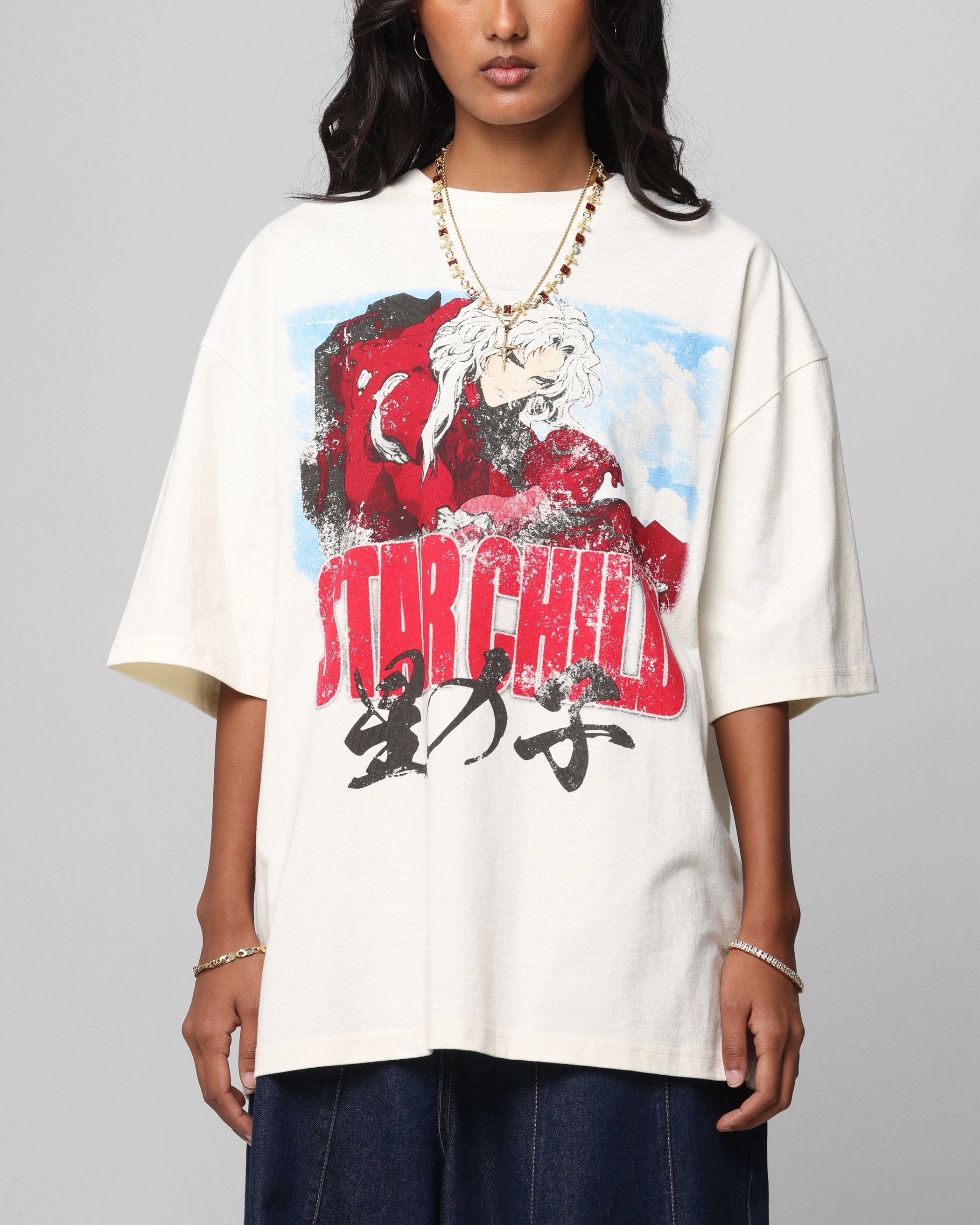 Loiter Sebastian Vintage T-Shirt Off White Essential Piece