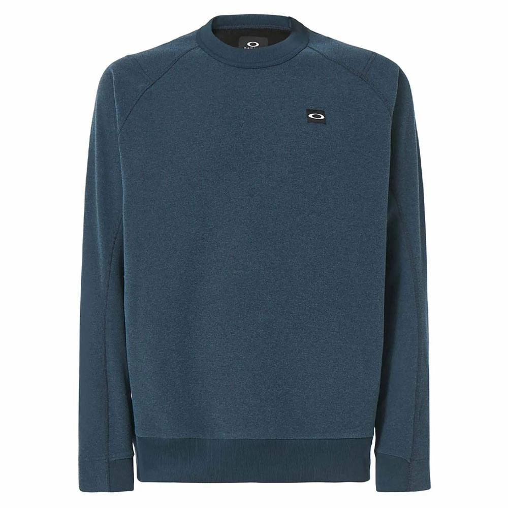 Soft Texture Oakley Holden Crew Golf Sweater Oil Blue - FW23 Men