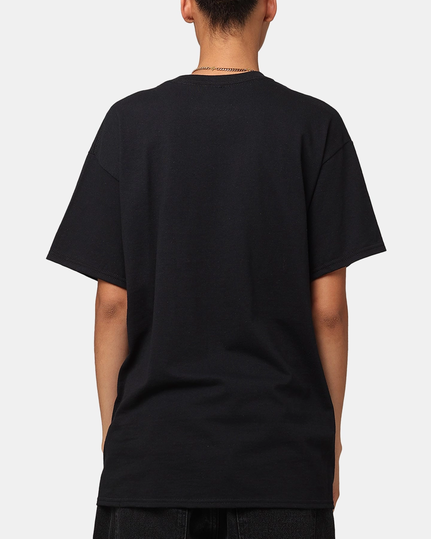 Heathered Fabric Oasis Live Forever T-Shirt Black