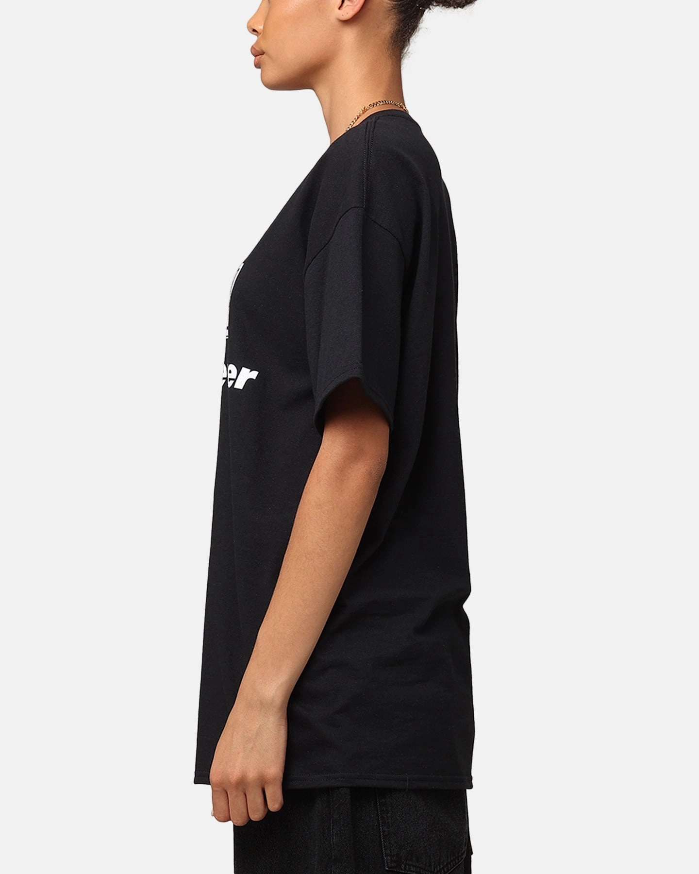 Oasis Live Forever T-Shirt Black fade resistant color Travel Style