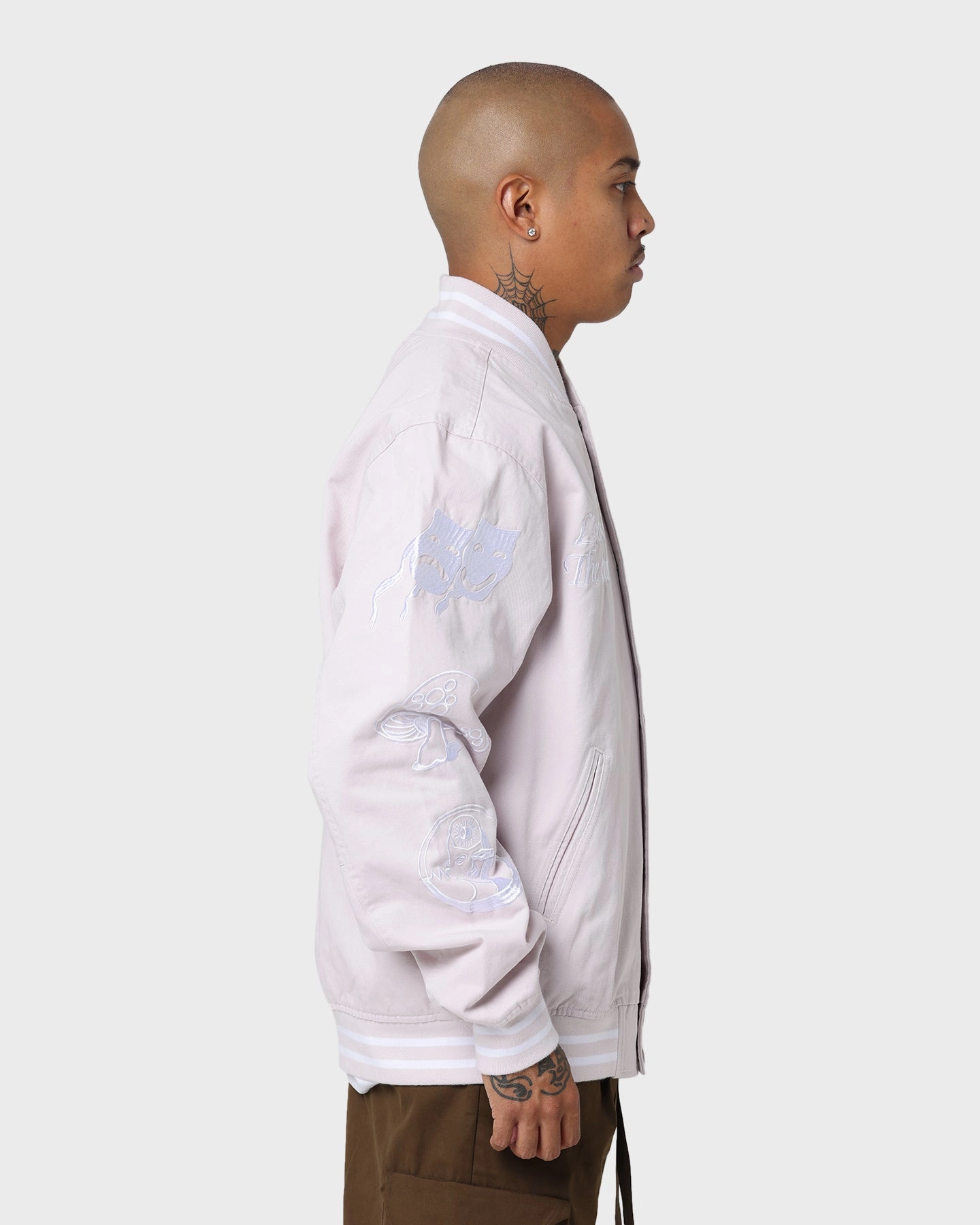 suitable for land sports Youth Obey Cherub Jacket Purple Paste