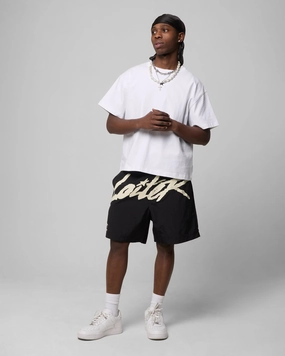 Camouflage Pattern fresh start Loiter Rodeo Shorts Black
