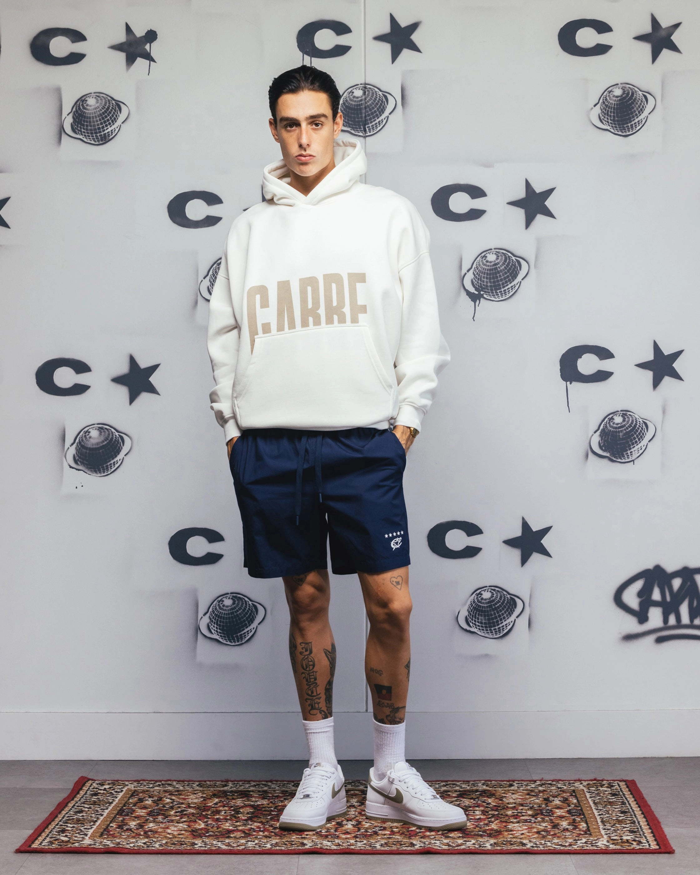 Carre Premium Essentials Hoodie Cream Autonomous - capable
