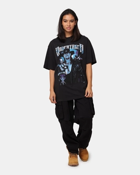 Matte Look Mitchell & Ness X WWE The Undertaker T-Shirt Overdyed Black