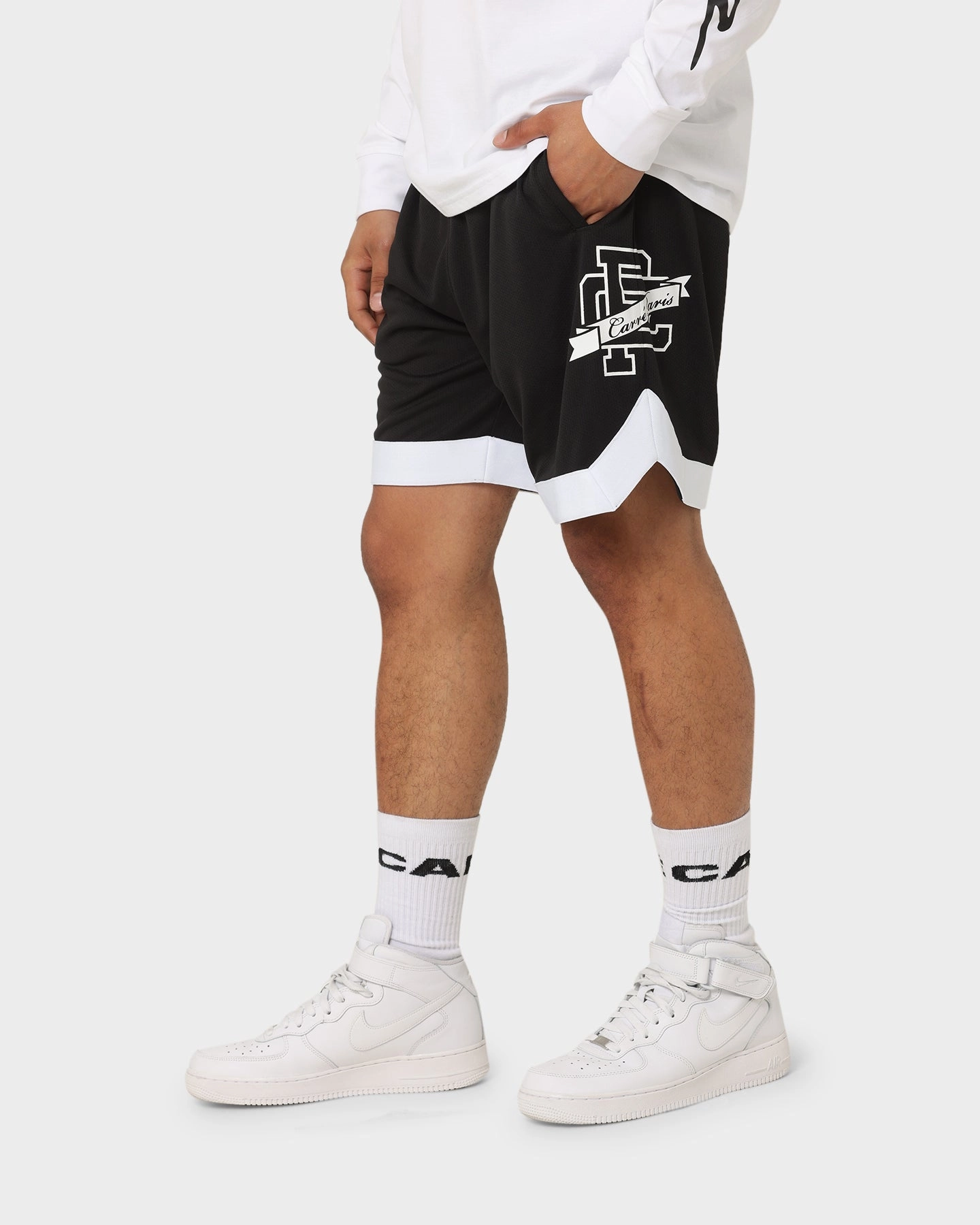 DurableStitching Carr?? Team Paris Basketball Shorts Black