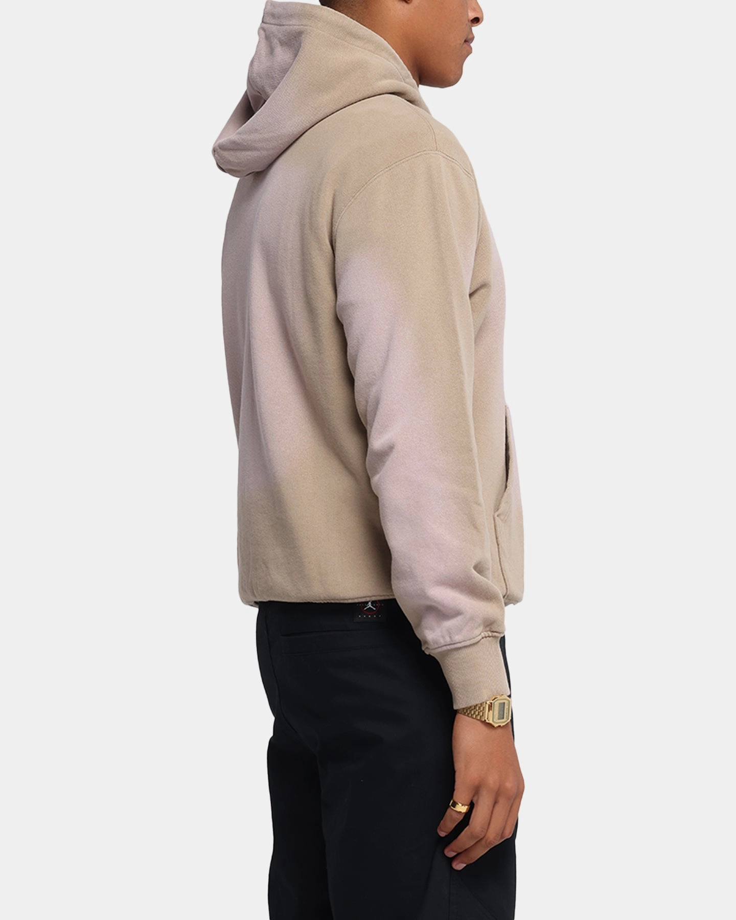 Jordan Flight Fleece Pullover Hoodie Desert Camo Weather - resistant