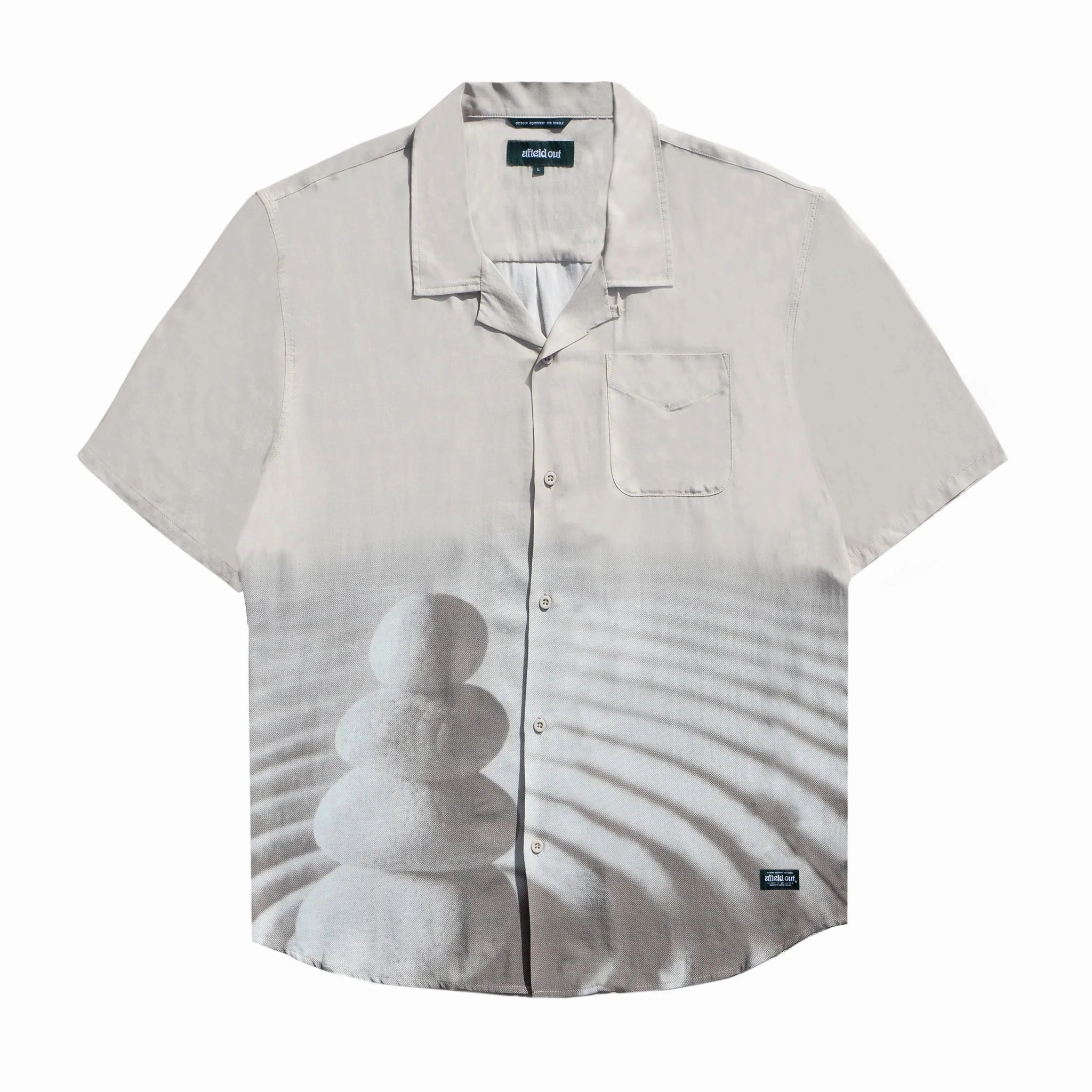 Reinforced Shoulders Afield Out Zen Button Up 'Bone'