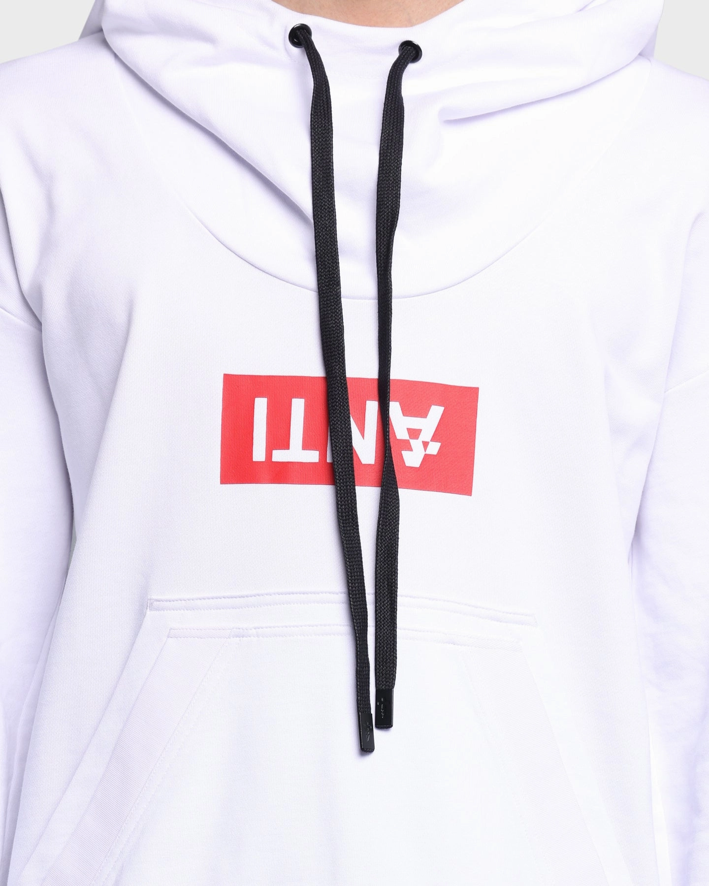 The Anti Order A10 Hyphen Hoodie White/Red Volunteer