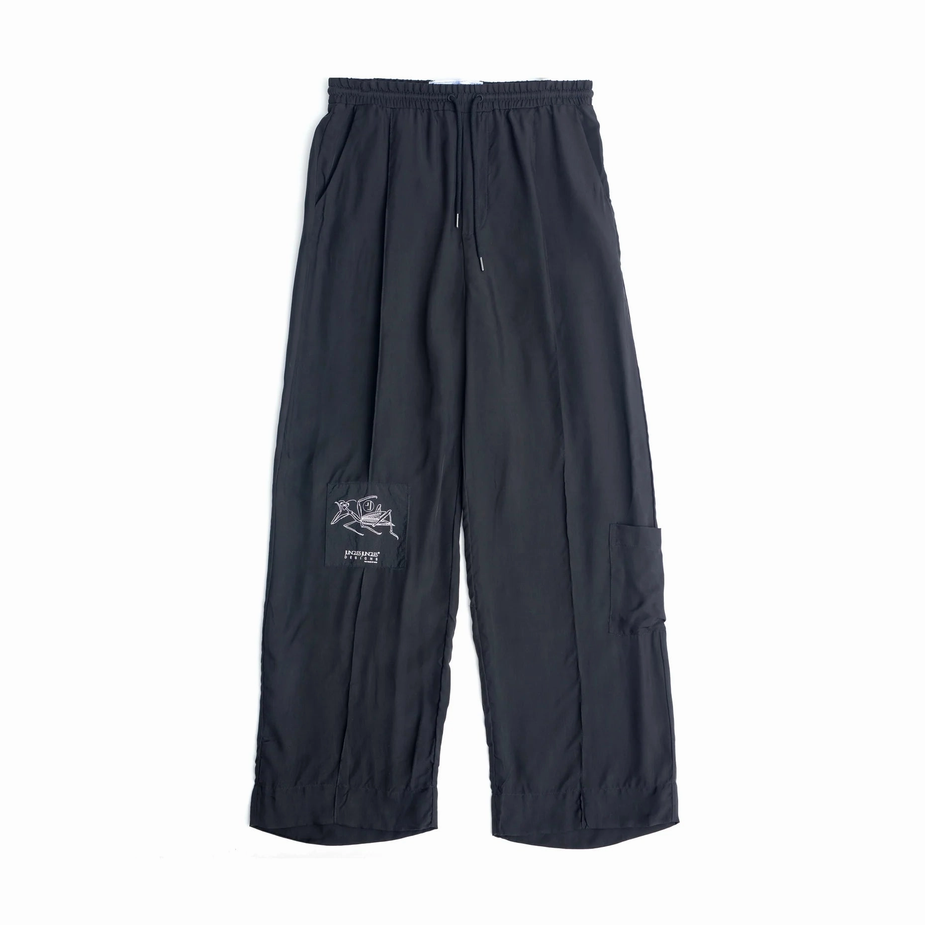 Stretchable Design Jungles Jungles Design For Peace Of Mind Cupro Pant 'Black'