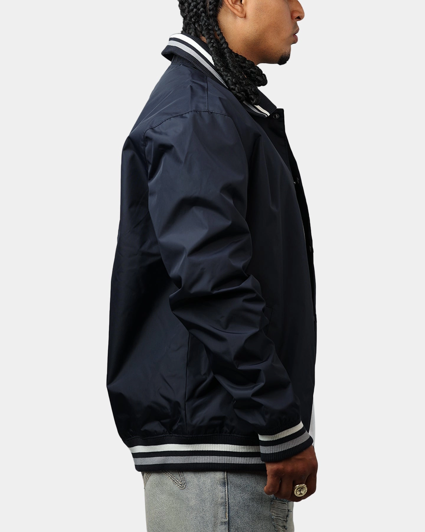 Status New Era New York Yankees Throwback Jacket Navy