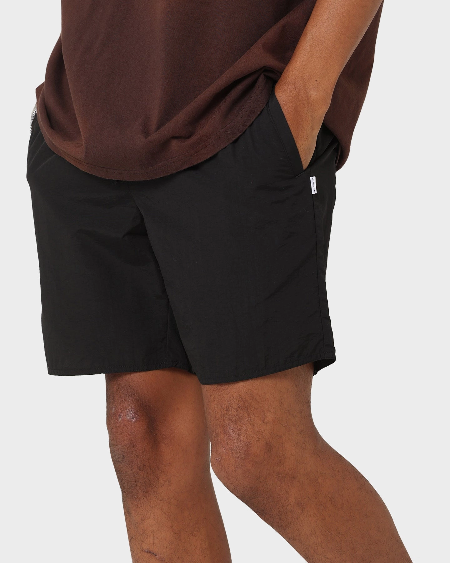 Non Binding Leg Openings Carre Water Short Black