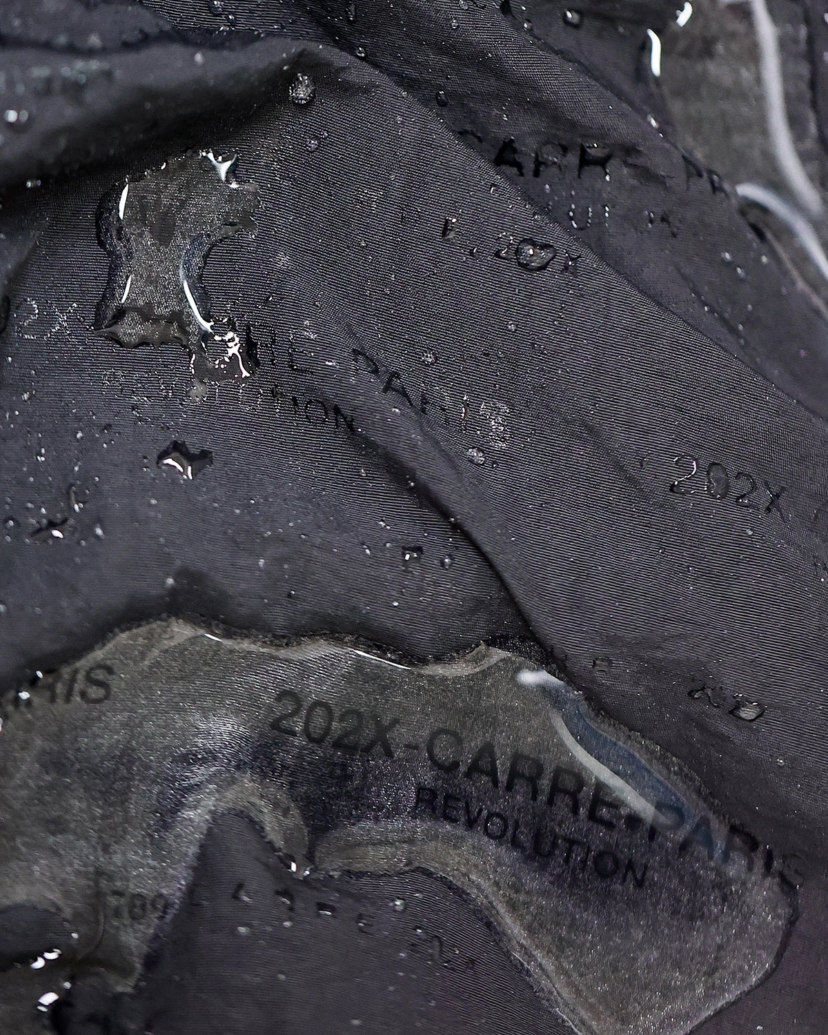t shirt Carre Water Short Black