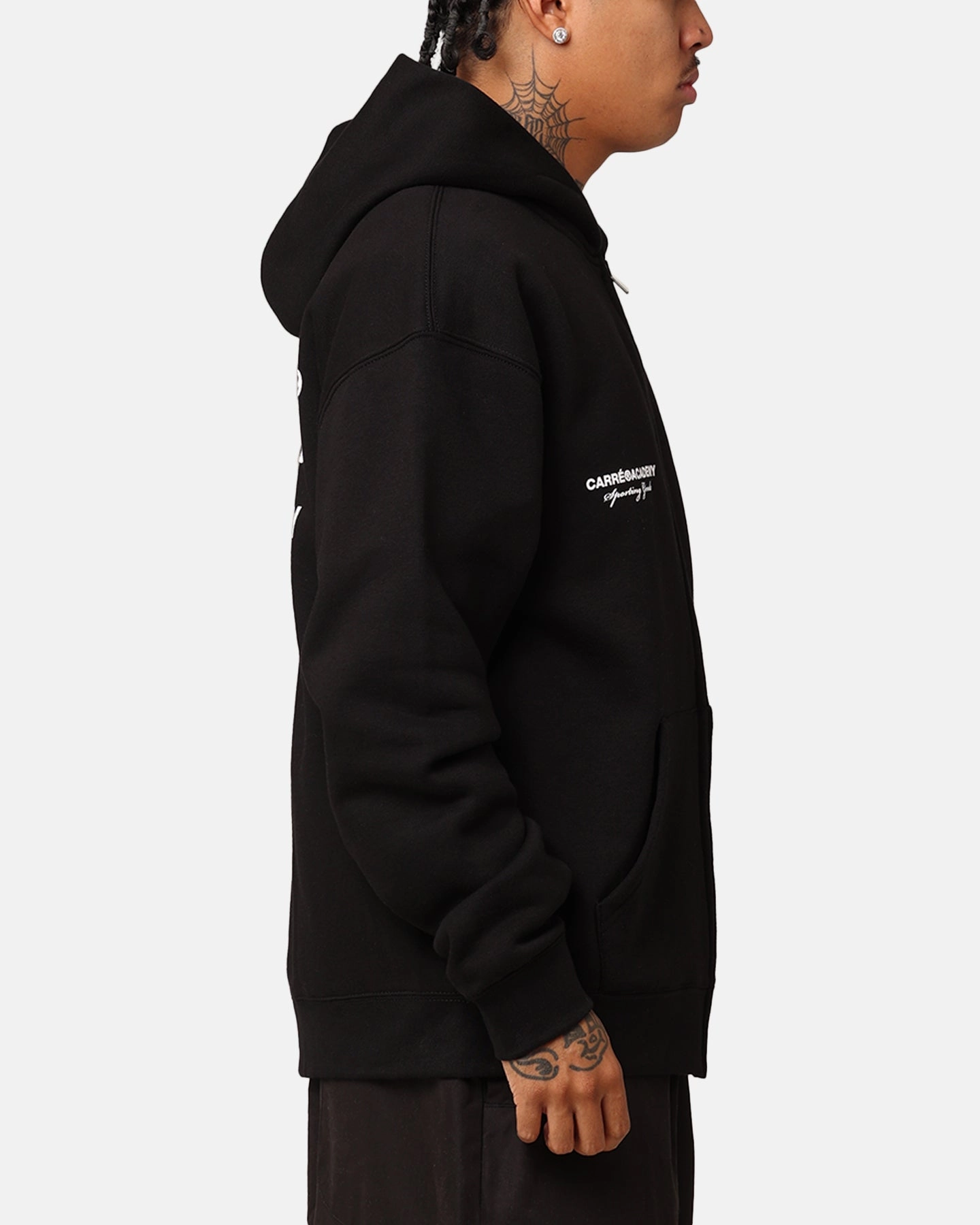 Carr?? Savate Full Zip Hoodie Black All-Weather Comfort
