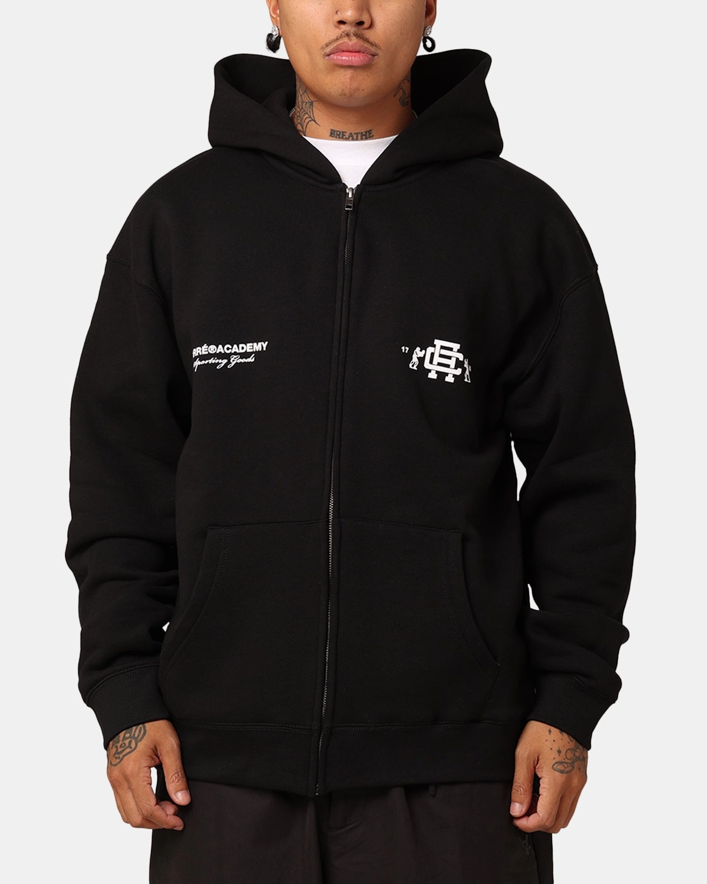 men's fashion Carr?? Savate Full Zip Hoodie Black