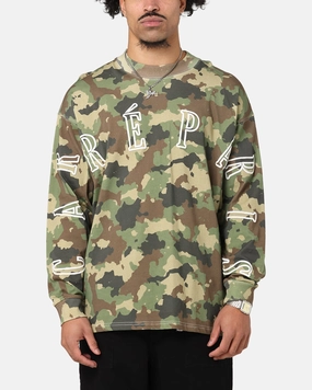 Stylish Everyday Wear Workout Gear Carre Global Oversized Long Sleeve T-Shirt Camo