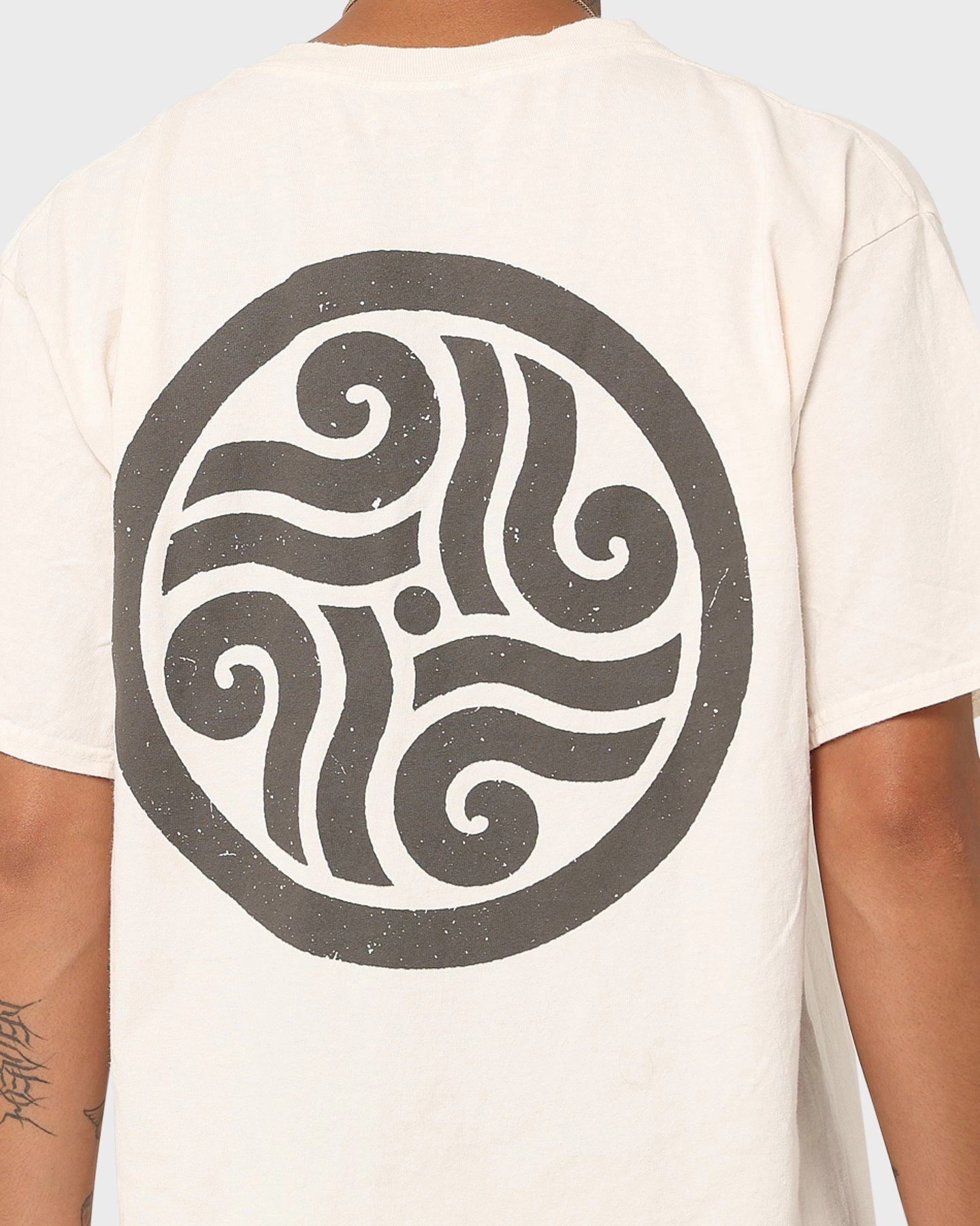 Lightweight Shirt Goat Crew X Avatar: The Last Airbender Appa Vintage T-Shirt Off White