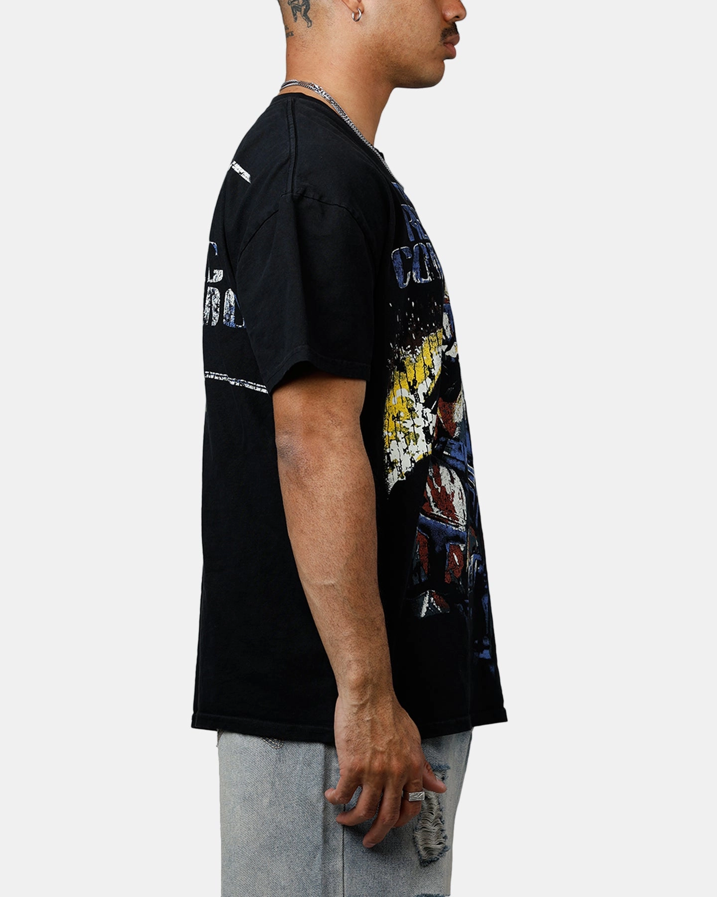 LightweightBlend Soft Cotton Feel American Thrift Star Wars Battlefront Republic Commando Heavyweight T-Shirt Black