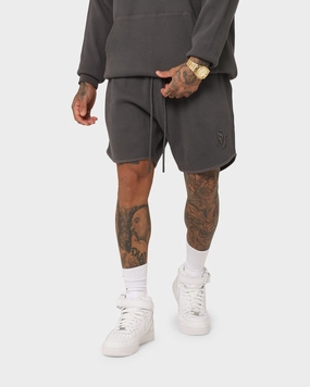 Saint Morta Waffle Shorts Slate Athletic Comfort