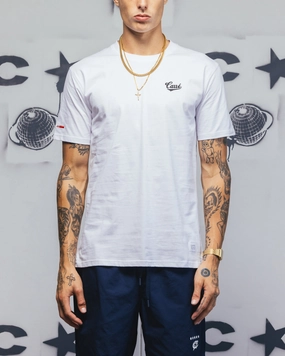Carr?? Simplicit?? Classic Short Sleeve T-Shirt White Versatile Piece On-the-Go Comfort