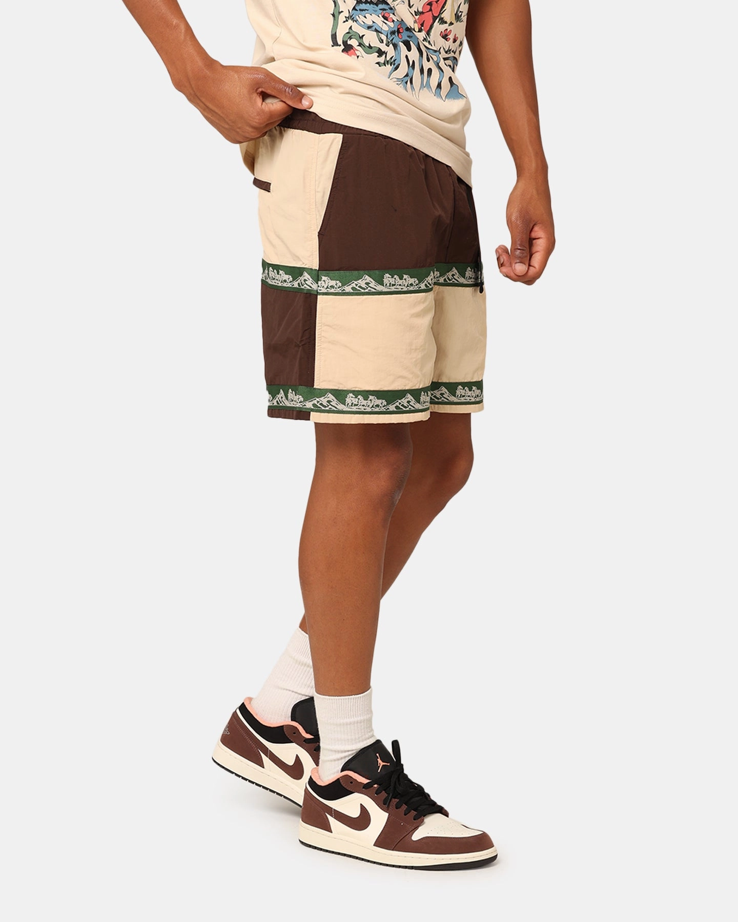 Market Sequoia Tech Shorts Multi Anti Slip Waist Grip Yoga wear