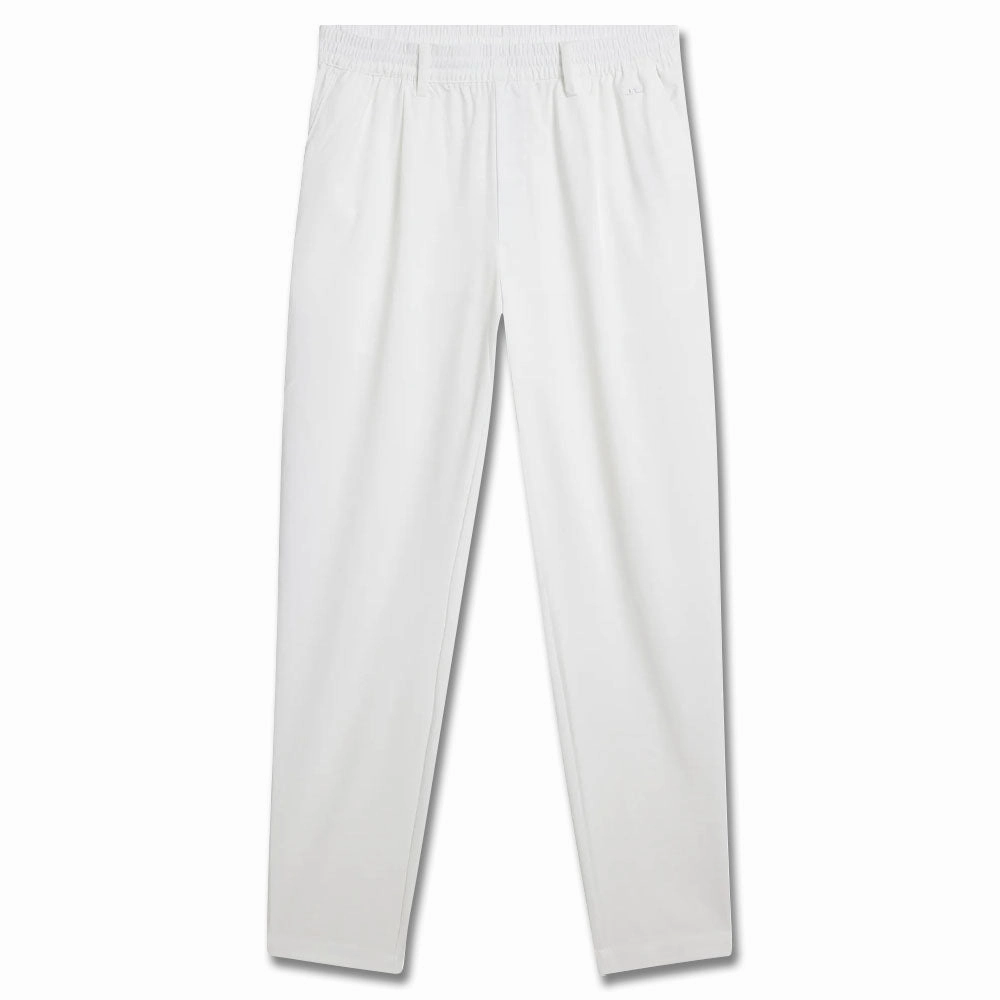 Sweat Wicking Lining Flexible Design J.Lindeberg Harris Golf Pants White - WI23 Men