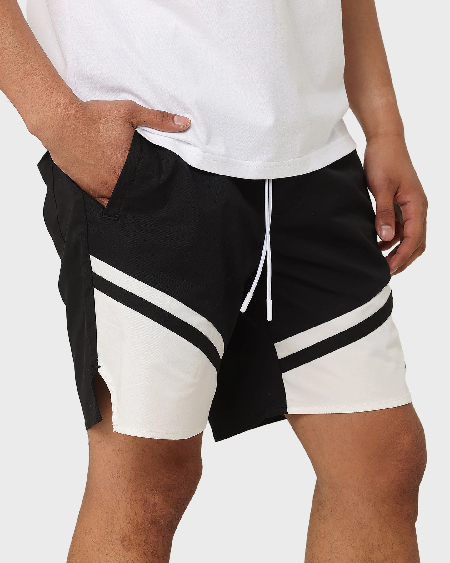 Carre Louis Shorts Black Anti Cling Technology Quick Release Buckle