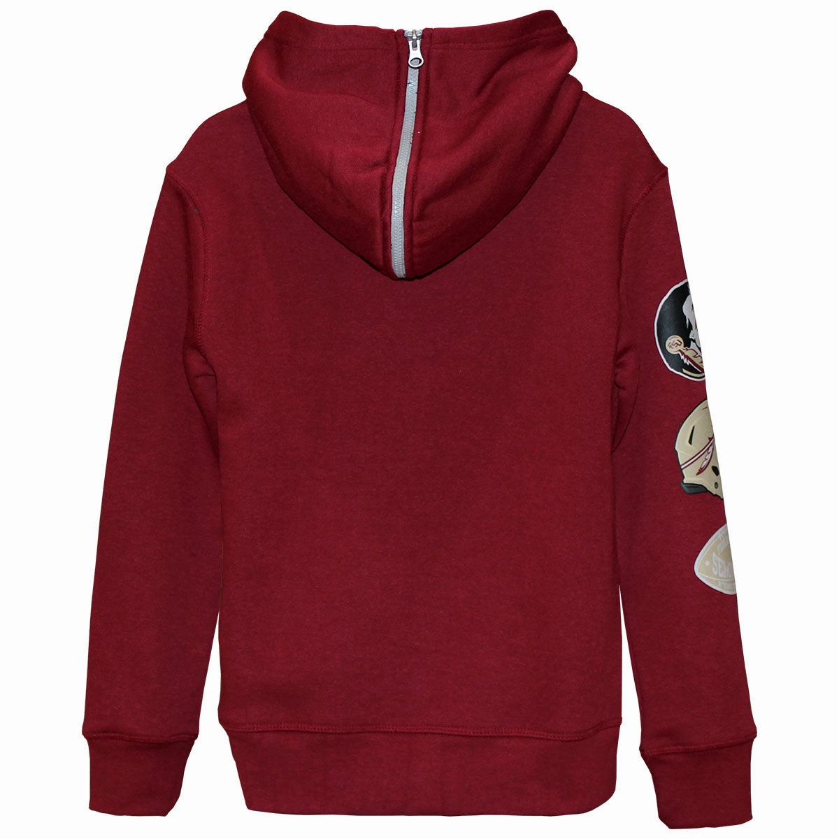 Light Look Outerstuff Kid's Florida State Seminoles/Seminole Logo Pullover Hood - Garnet