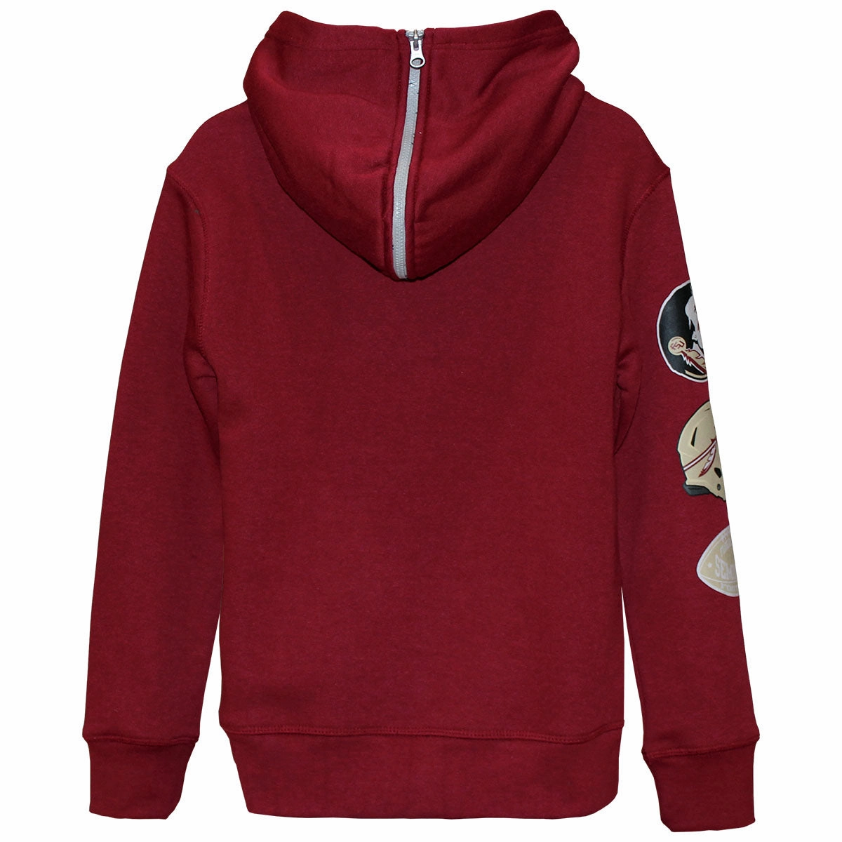 Outerstuff Kid's Florida State Seminoles/Seminole Logo Pullover Hood - Garnet UV Protective