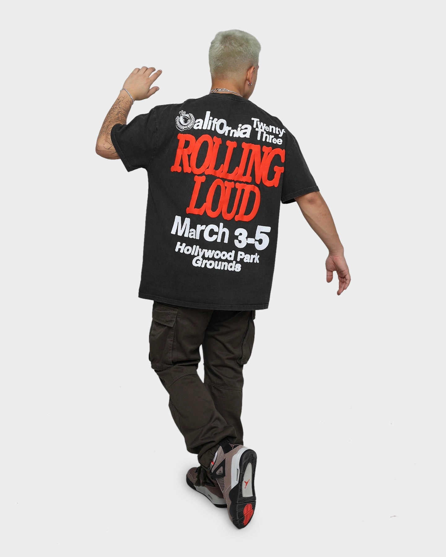 Rolling Loud Rolling Loud Venue Vintage T-Shirt Black Wash Top Rated