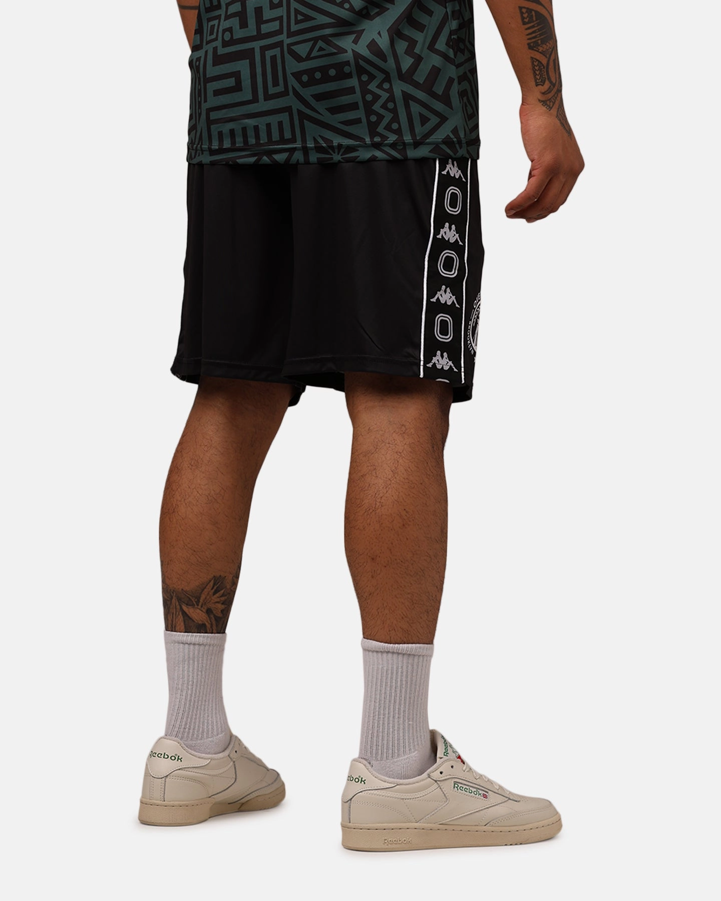 Overtime X Kappa Brooklyn Shorts Black Gentle On Skin boots