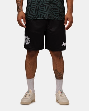 Overtime X Kappa Brooklyn Shorts Black Clean Aesthetic Tactical Attachment Loops