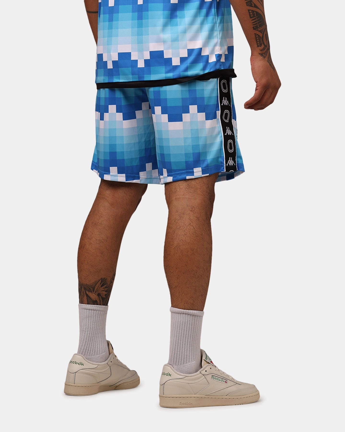 Chill Mood Overtime X Kappa Brooklyn Shorts Blue