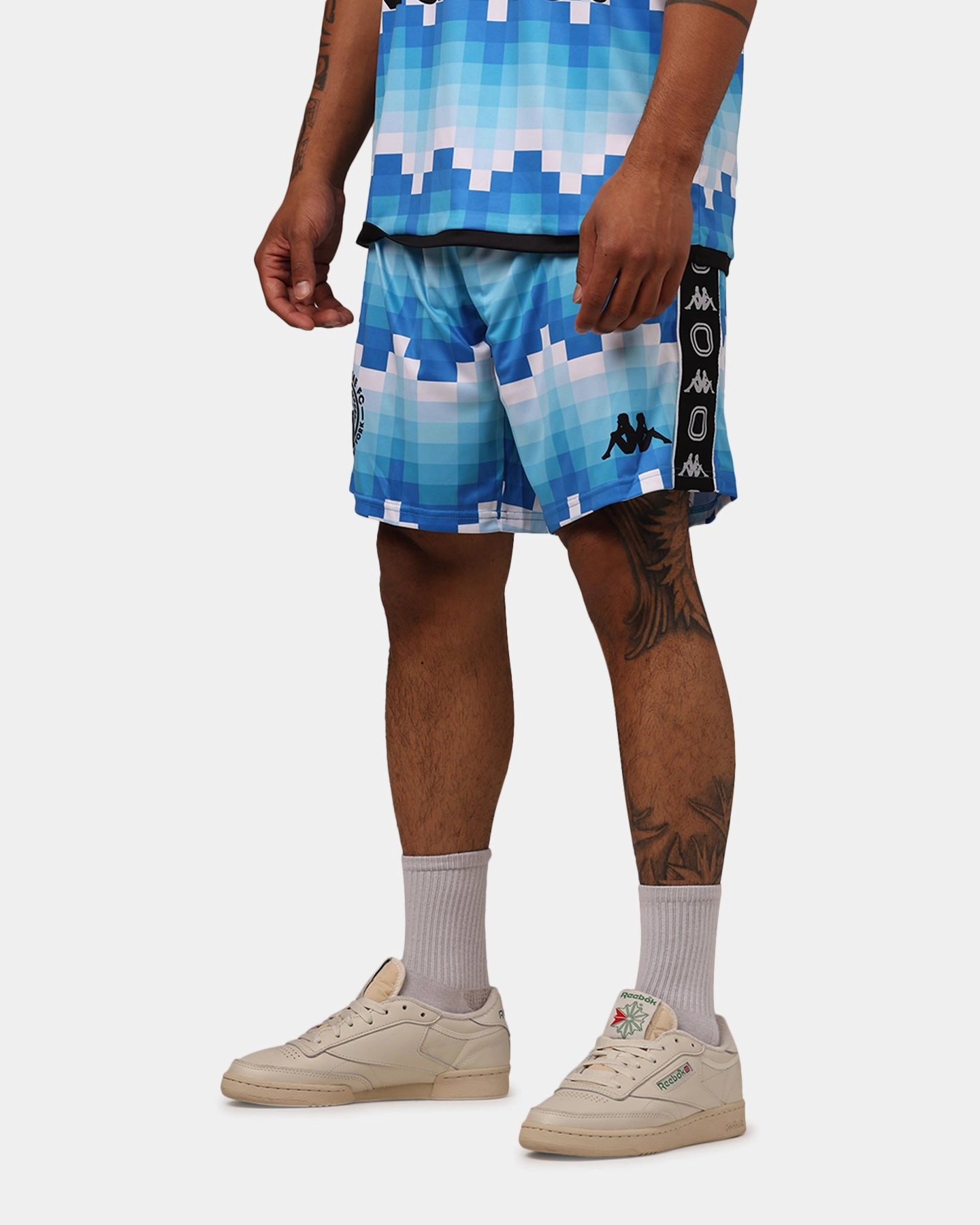Stay Cool Overtime X Kappa Brooklyn Shorts Blue